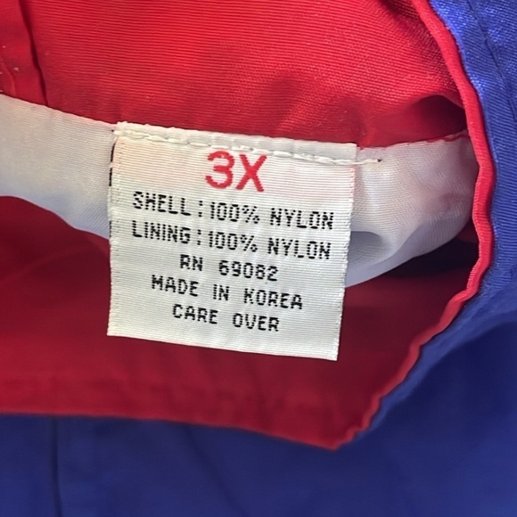 Vintage 90s Dale Jarrett Ford Quality Care 88 #88 1990 NASCAR racing jacket 3X - Picture 6 of 9